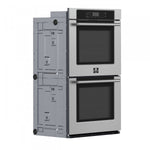 Forno Villarosa Stainless Steel 30" Double Wall Oven With Air Fry (10.0 Cu. Ft.) - FBOEL1365-30