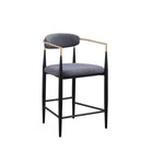 Callum Counter Stool - Grey - Set of Two