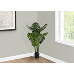 45" Monstera Plant With 6" Black Pot - Green