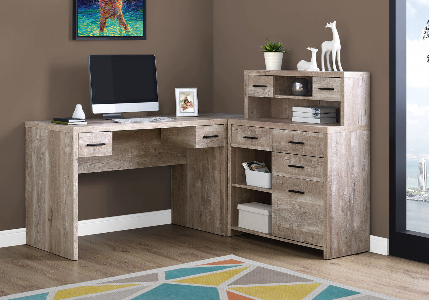 Varo Desk - Light Taupe
