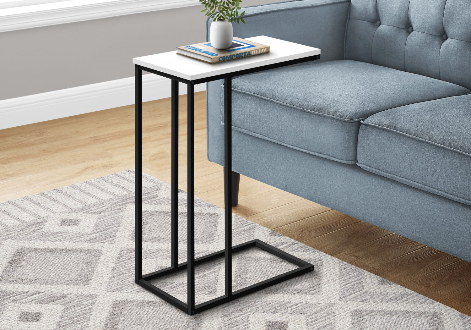 Calix Side Table - White