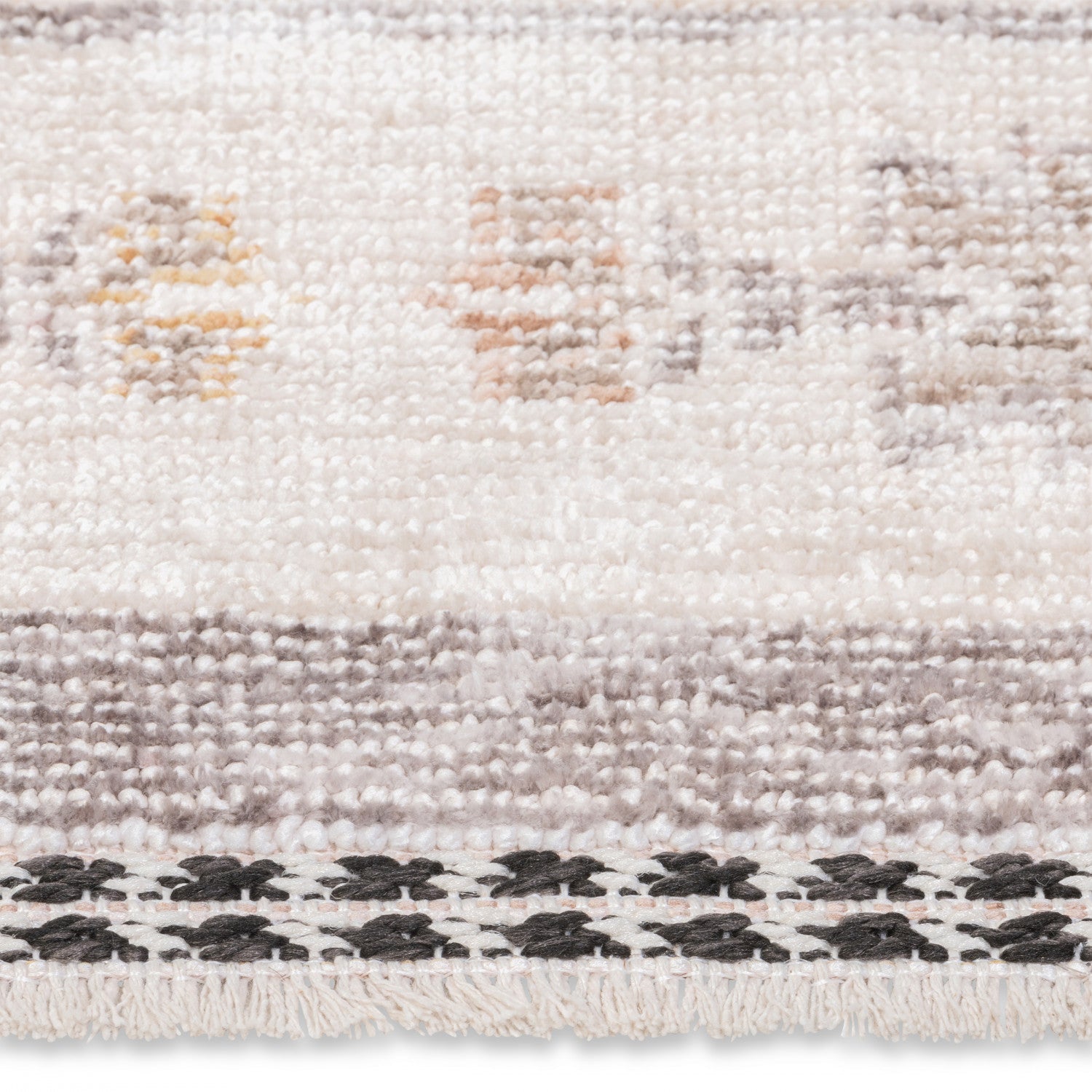 Poetic Classic Rug - 9' x 12' - Antique White/Brown