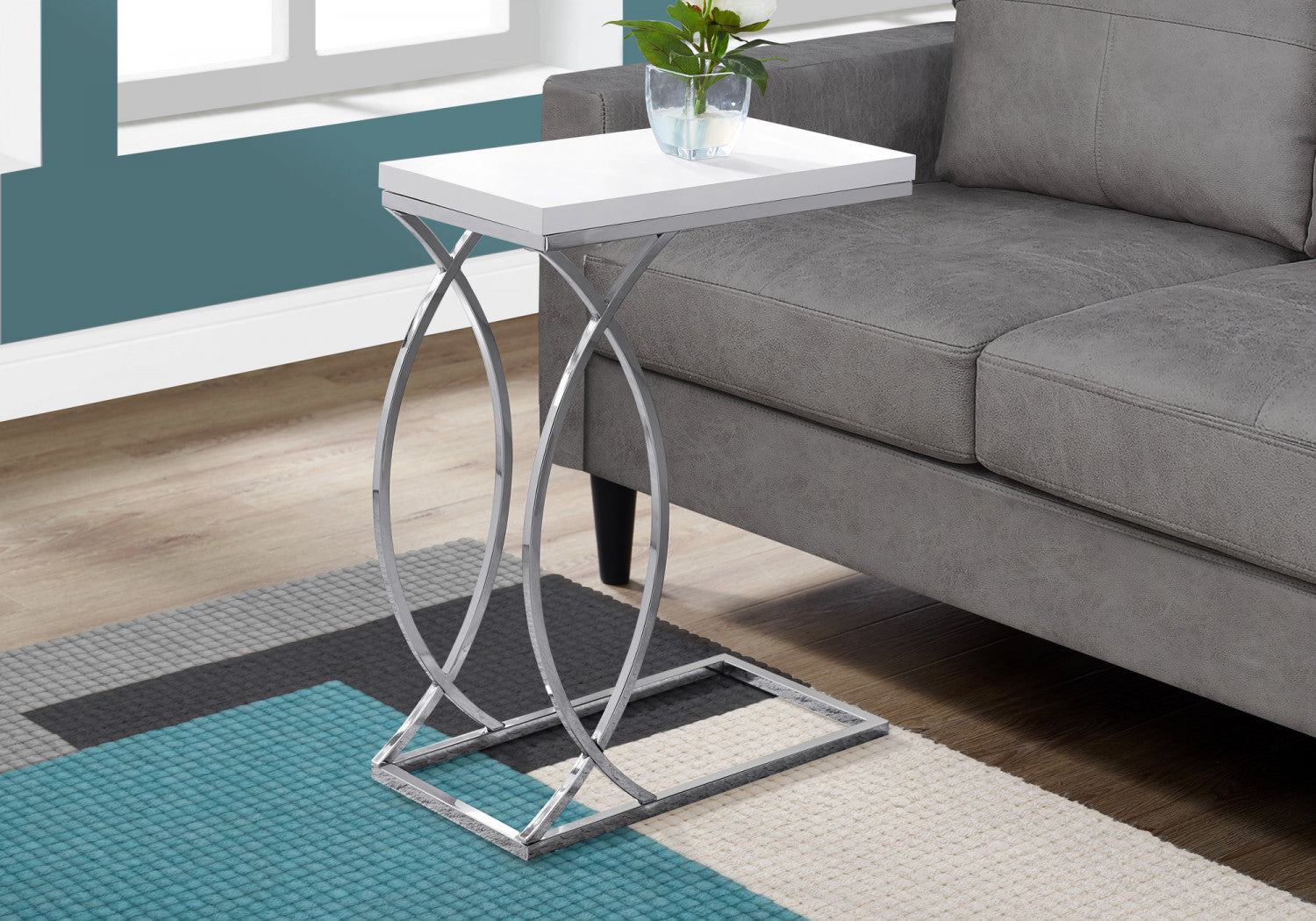 Alva Side Table - White