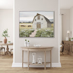 Daisyfield Dreams Wall Art - Green/Neutral - 30 X 40