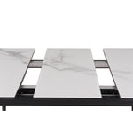 Erme Extendable Dining Table - White