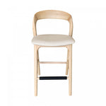 Brivonne Counter Stool - Natural Frame