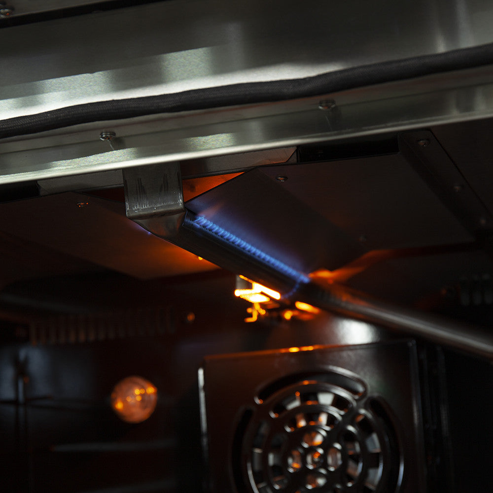 Forno Premium Stainless Steel Kitchen Package with 36" Gas Range, French Door Refrigerator and Dishwasher - FBDL-004-01CAUS