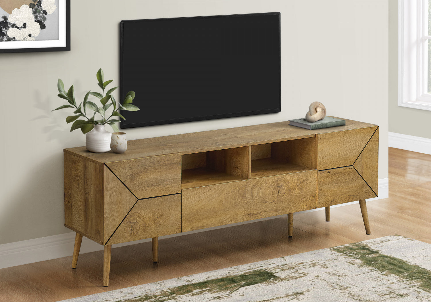 Marley 71" TV Stand - Walnut