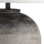 Arden Table Lamp - Dark Brown/Ivory