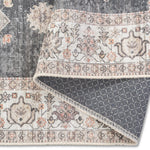 Aura Traditional Rug - 5' x 7' - Charcoal/Cream