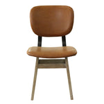 Lamarthe Dining Chair - Tan Brown - Set of Two