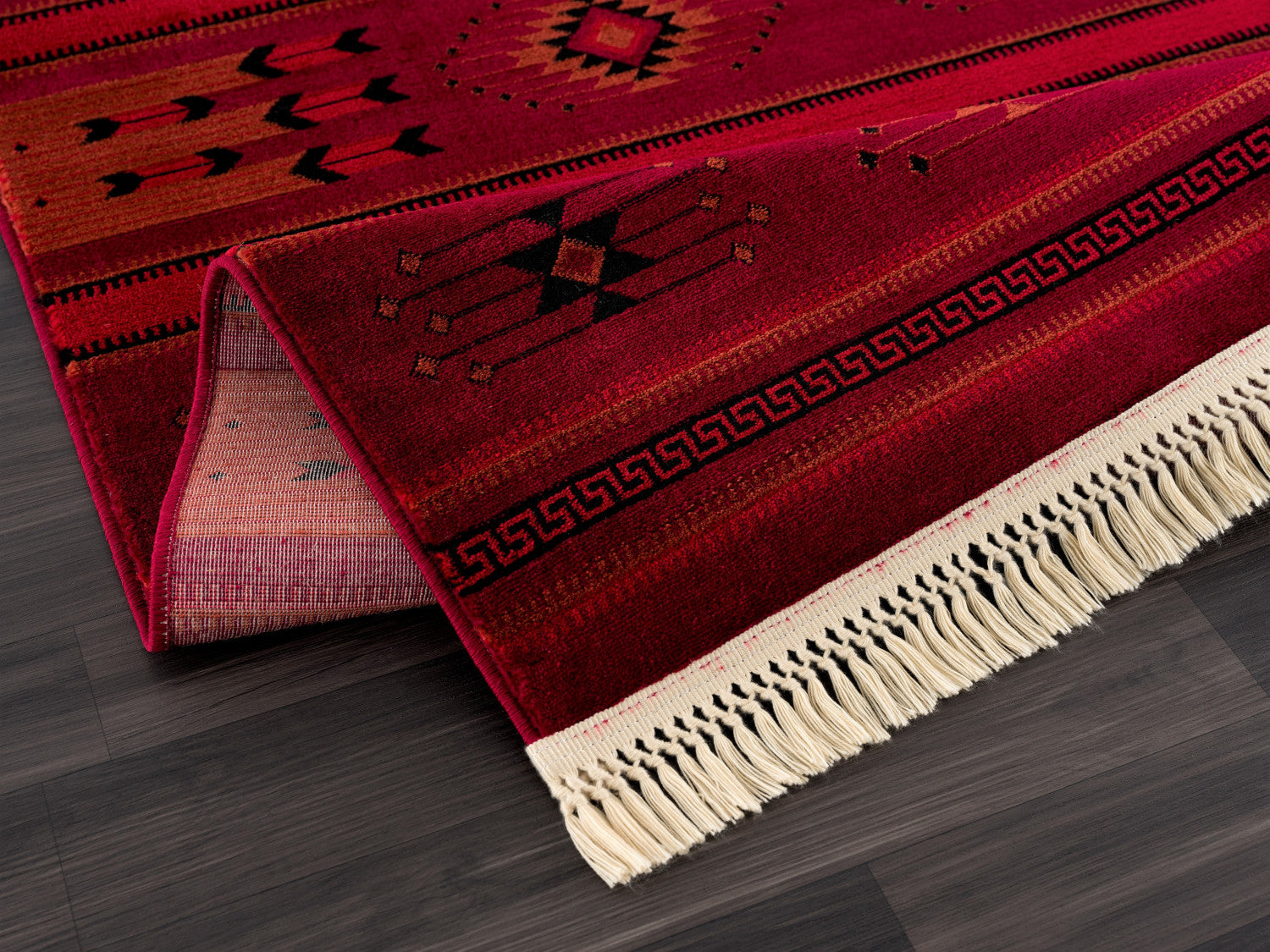 Persia Vintage Rug - 5' x 8' - Red