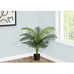 34" Palm Tree With 5" Black Pot - Green