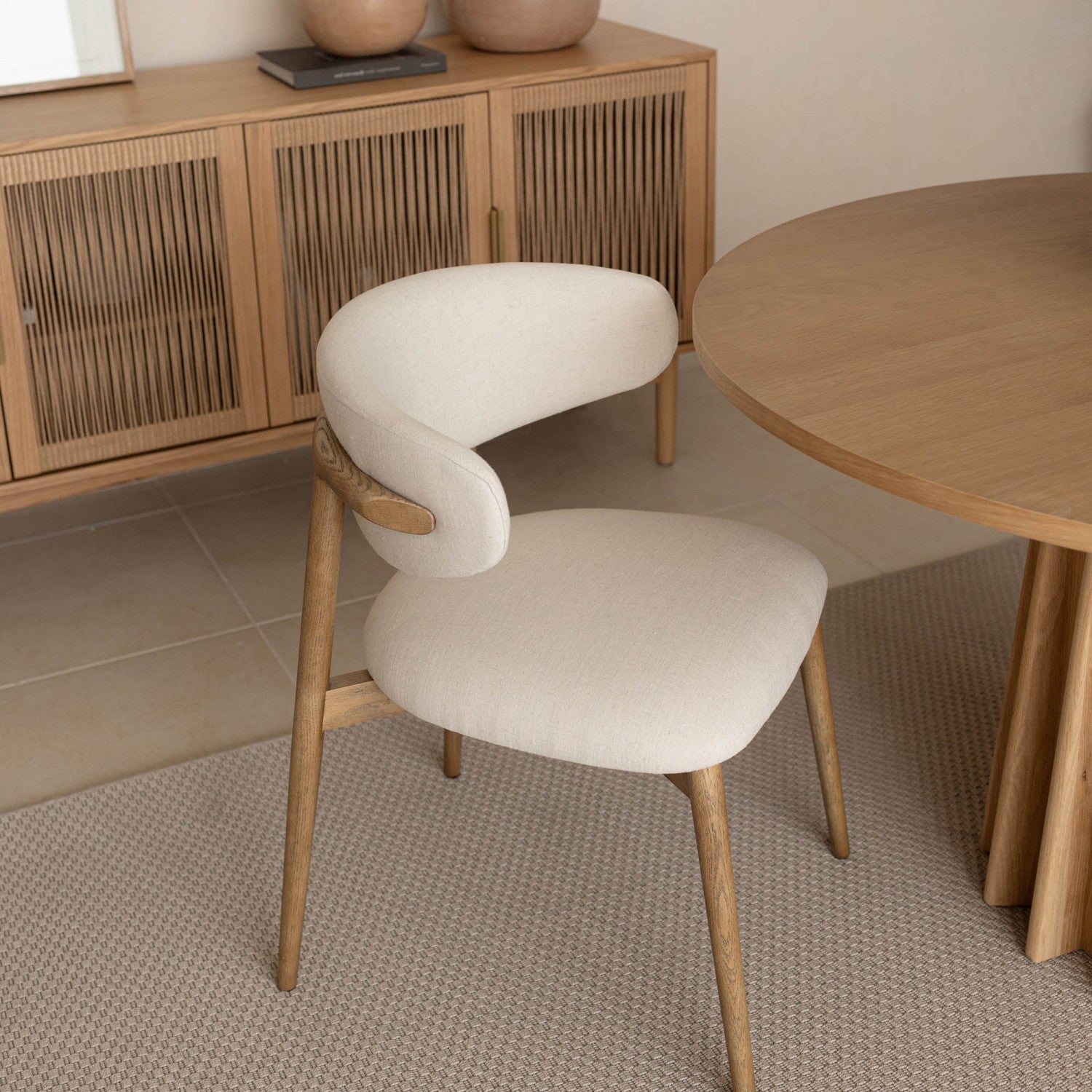Veyda Dining Chair - Savile Flax