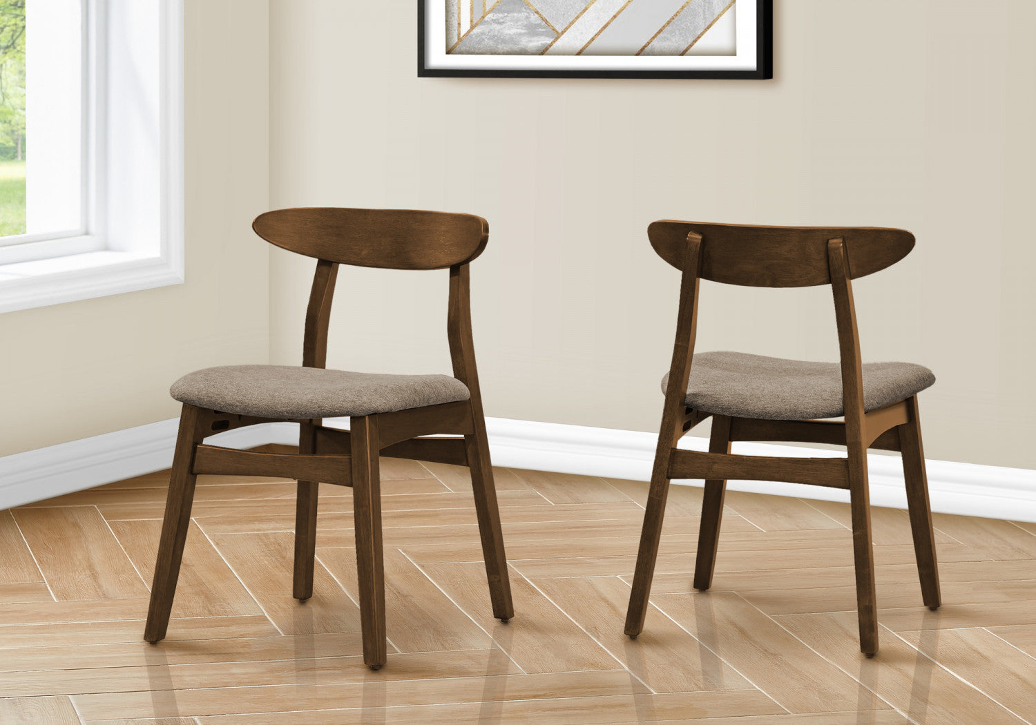 Valencia Dining Chair - Walnut - Set Of Two