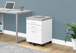 Solvi Filing Cabinet - White