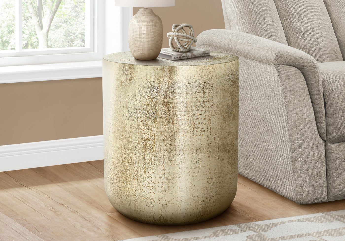 Kova Side Table - Gold