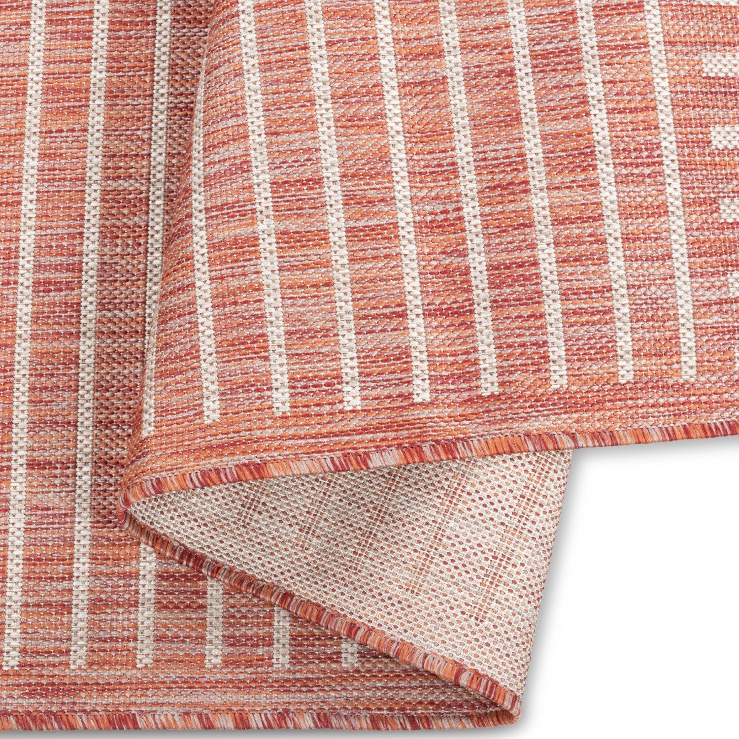 Cabana Casual Indoor/Outdoor Rug - 3' x 5' - Red