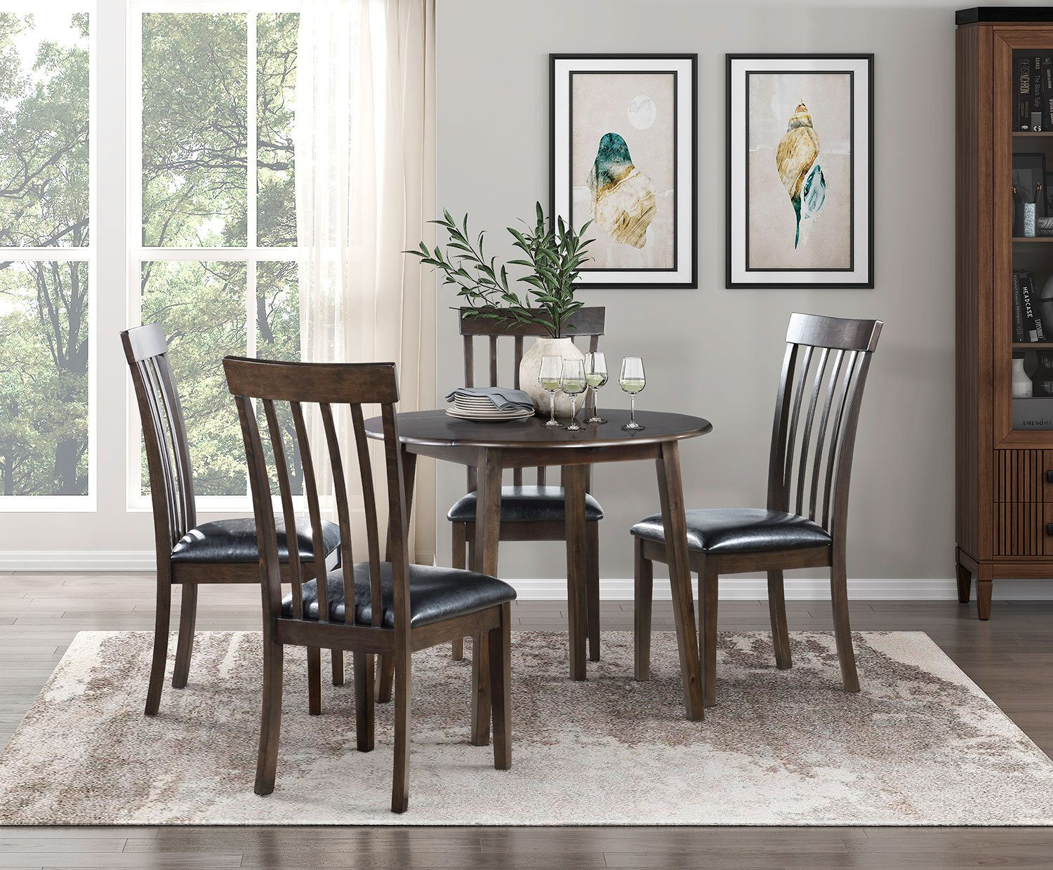 Rutland Dining Table - Espresso