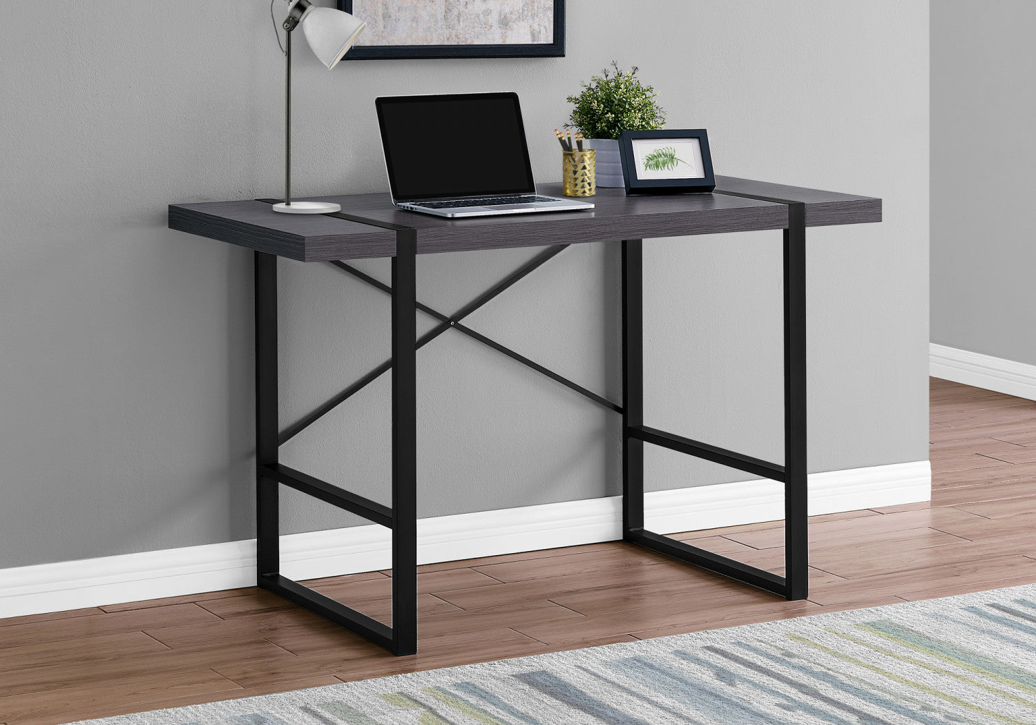 Dray Desk - Dark Grey