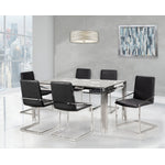 Ariya Dining Chair - Dark Grey - Set Of Two