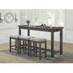 Tyon Dining Room Package - Grey - 4-Piece Set