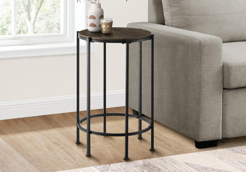 Remi Side Table - Black/brown | Leon's