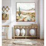 Cactus Whisper Wall Art - Multi-Colour