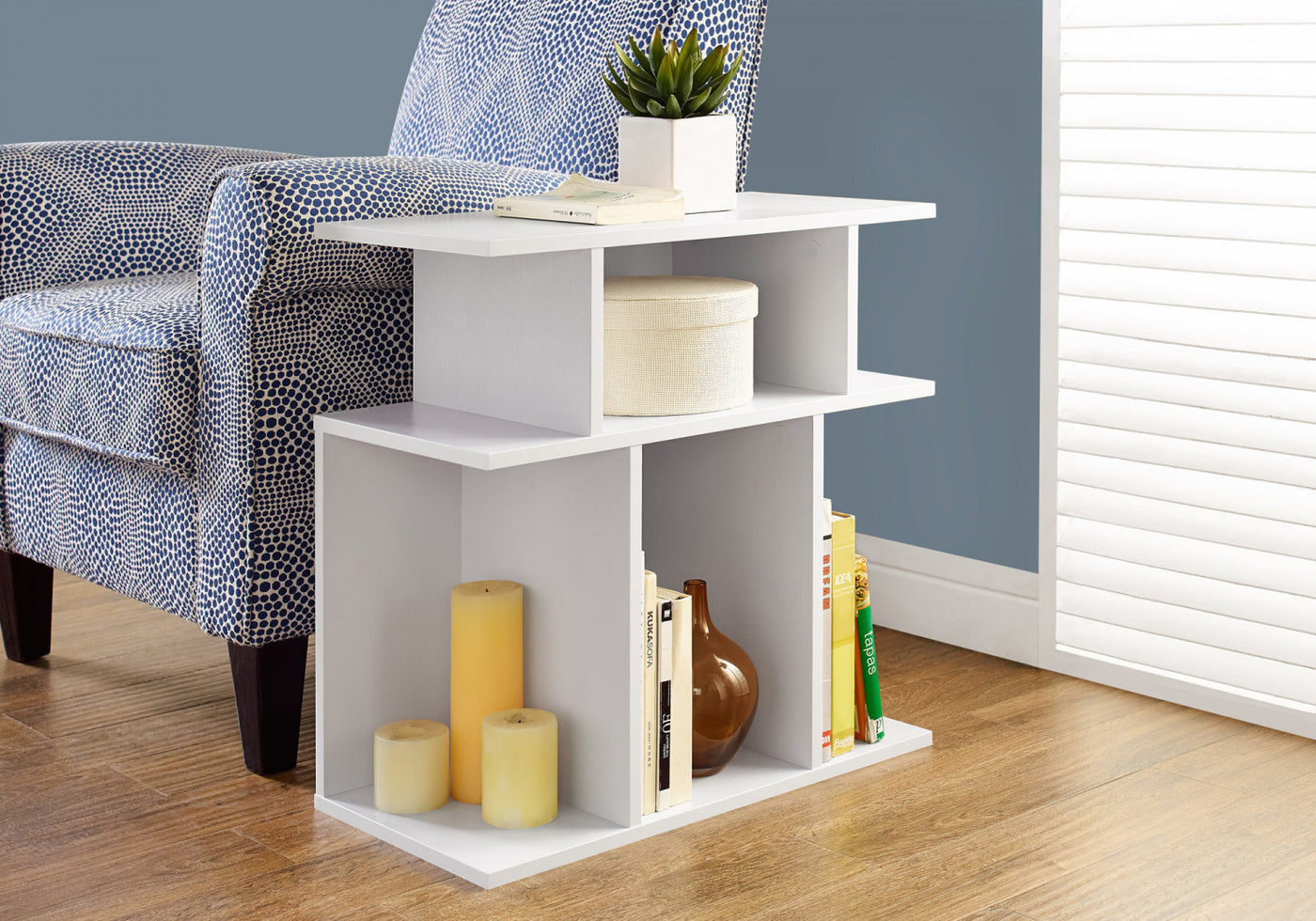 Seville Side Table - White