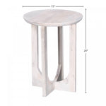 Morian Side Table - White