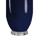 Tavi Table Lamp - Crackled Navy
