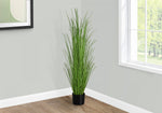 47" Grass Plant With 5" Black Pot - Green