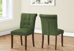 Edwin Dining Chair - Green - Set Of Two