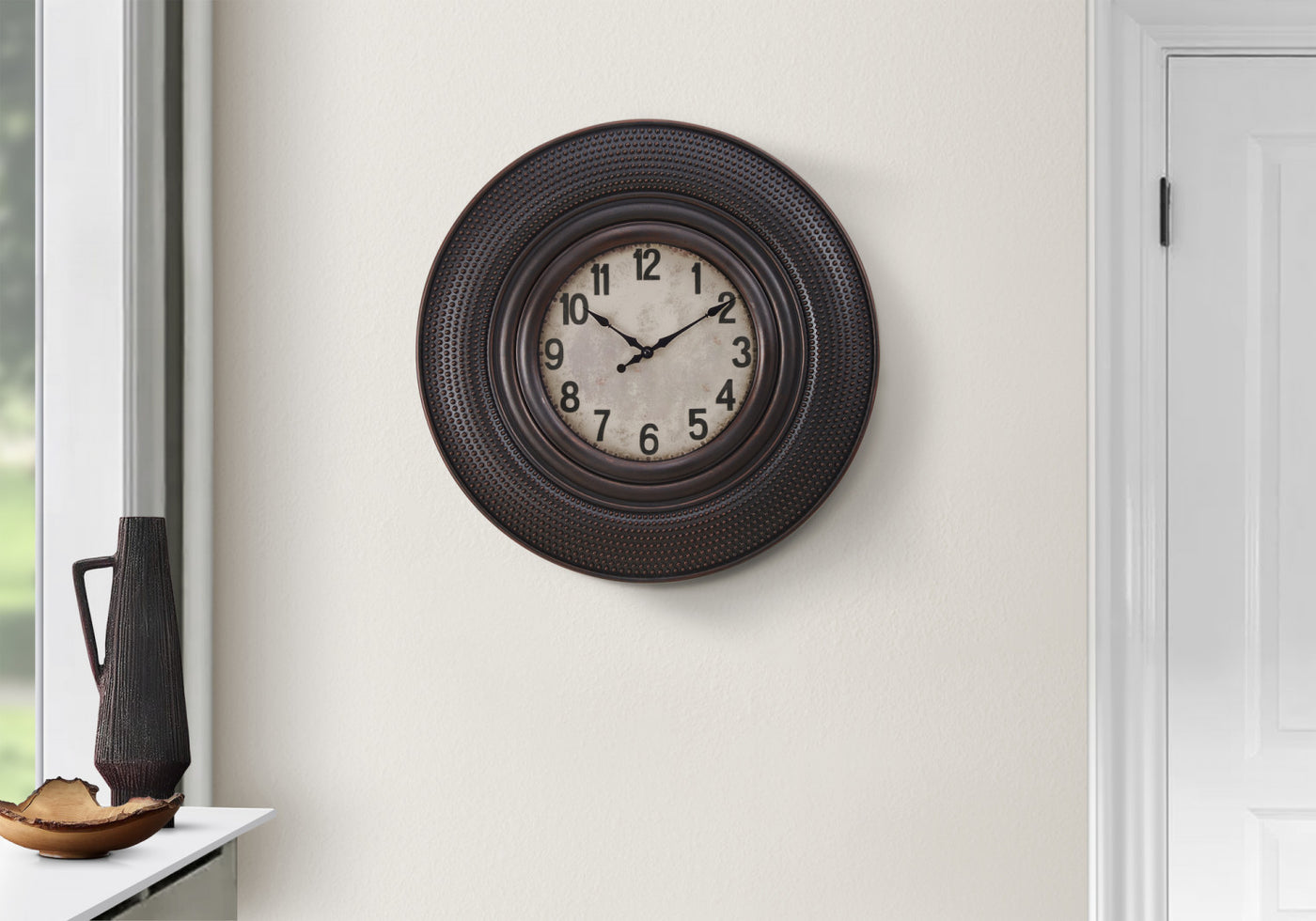 Era Clock - Brown