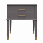 Westerleigh End Table - Graphite Grey