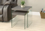 Nivo Nesting Tables - Dark Taupe
