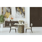 Sundre 54" Dining Table - Oxidised Metal