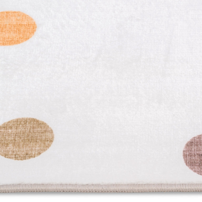 Dreamland Polka Dots Rug - 4' x 6' - Multi-Colour