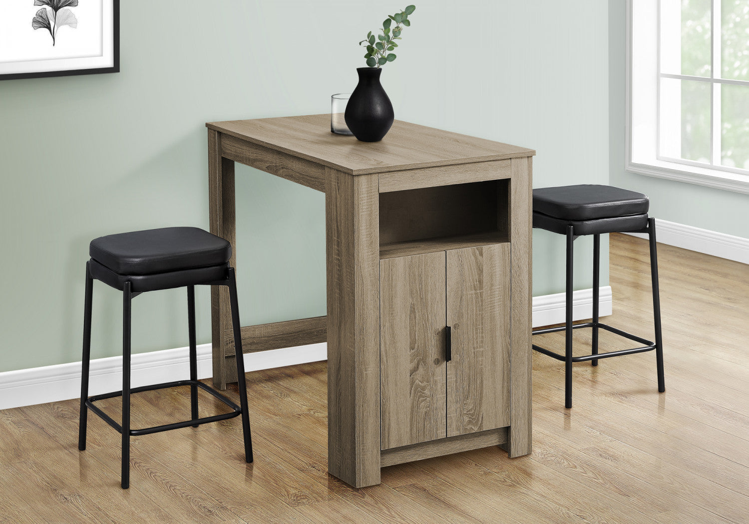 Elsie Counter-height Dining Table - Taupe