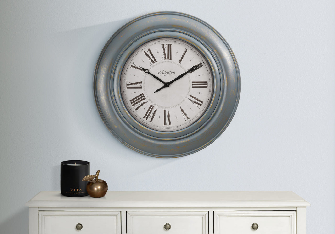 Aurora Clock - Blue