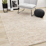 Halle Casual Contemporary Abstract Area Rug - Cream Terra - 8' X 11'