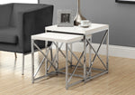Nalu Nesting Tables - White