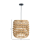Aubriche Round Chandelier - Natural