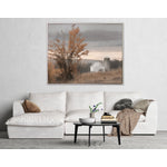 Autumn Edge Wall Art - Grey/Beige - 40 X 50