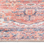 Aura Traditional Rug - 6' x 9' - Red/Blue