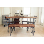 Eberlinn Dining Chair - Matte Brown - Set of Two