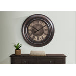 Opus Clock - Brown