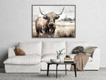 Country Guardian Wall Art - Brown - 36 X 48