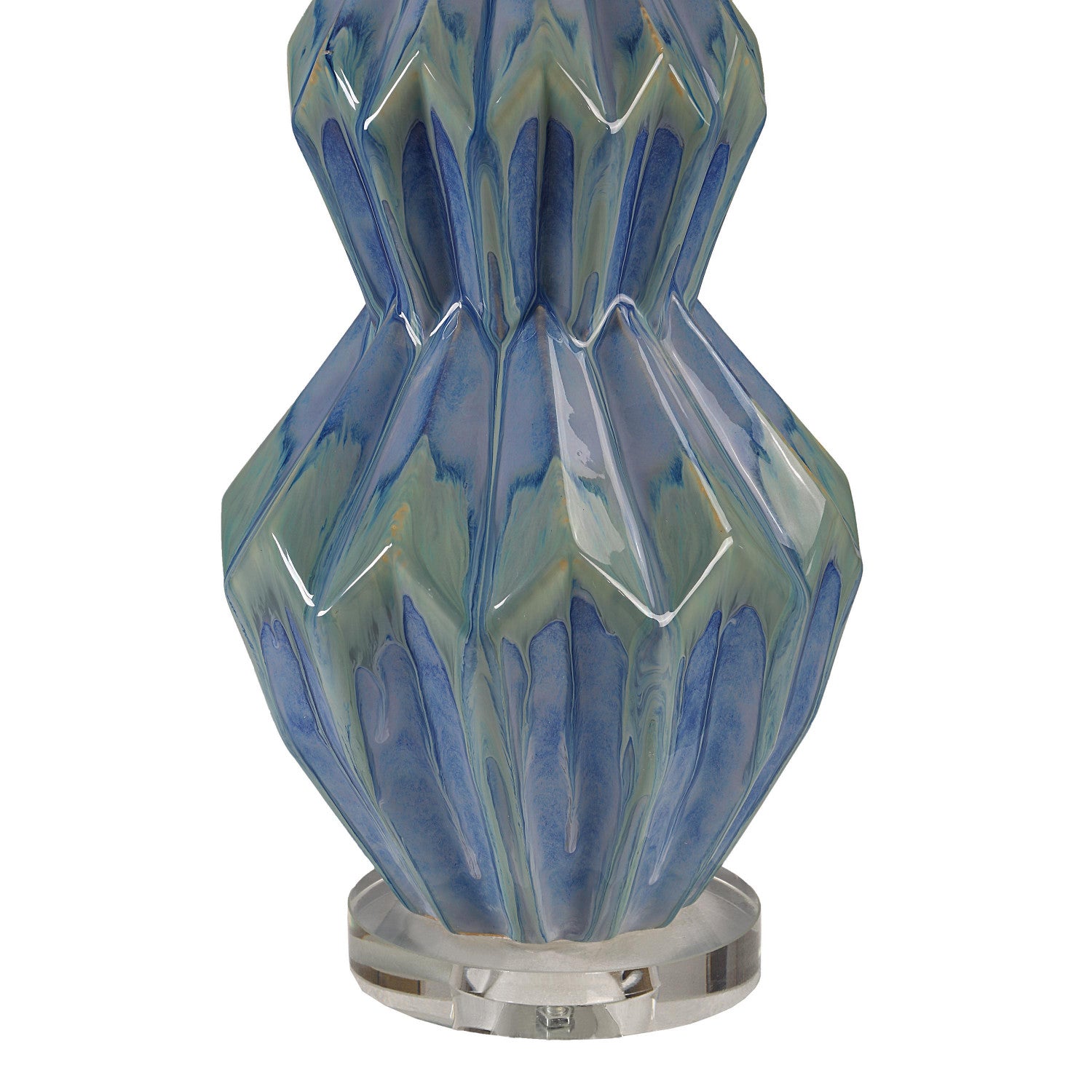 Delphi Table Lamp - Glazed Turquoise Blue