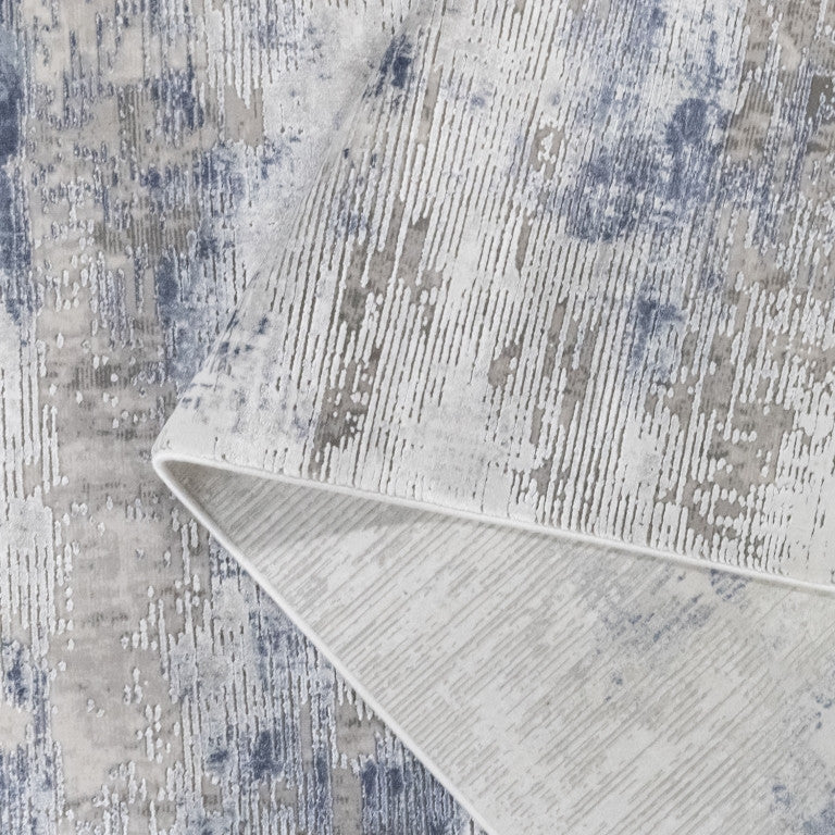 Skadi Casual Rug - 4' x 6' - Blue/White